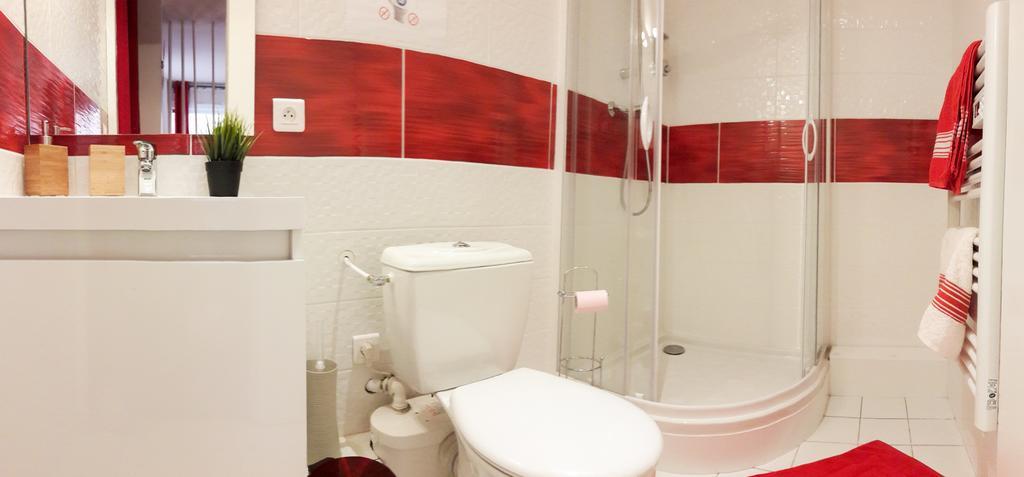 Studio rouge Ramblas Centre Toulouse Extérieur photo